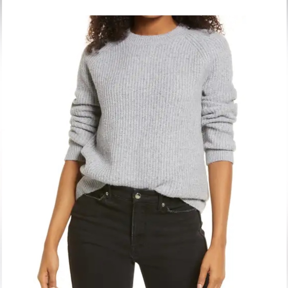 BP. Plaited Stitch Recycled Blend
Crewneck Sweater